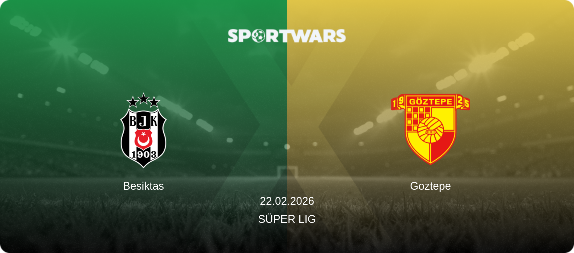 Besiktas — Goztepe, 22.02.2026 — Süper Lig (match preview)