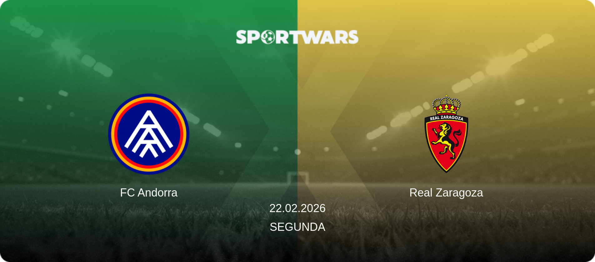 FC Andorra — Real Zaragoza, 22.02.2026 — Segunda (match preview)