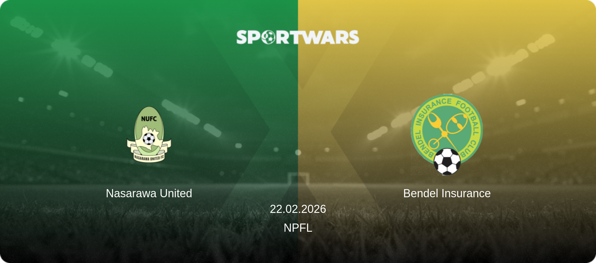 Nasarawa United — Bendel Insurance, 22.02.2026 — NPFL (match preview)