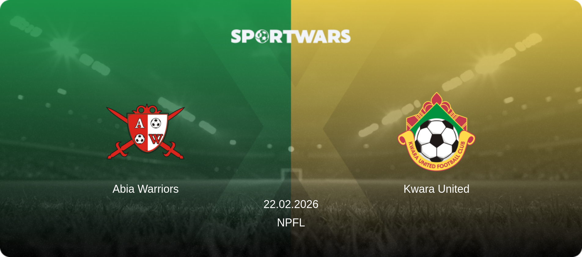 Abia Warriors — Kwara United, 22.02.2026 — NPFL (match preview)