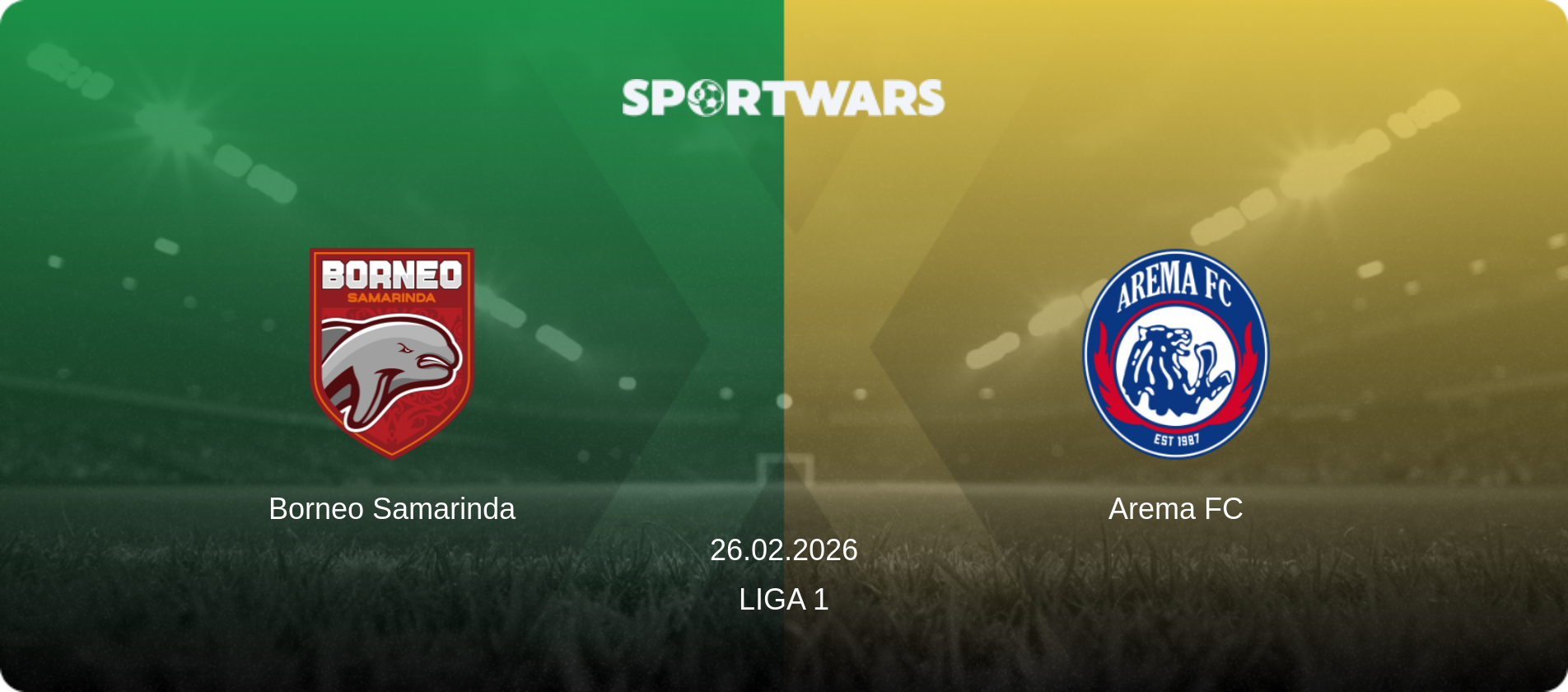 Borneo Samarinda — Arema FC, 26.02.2026 — Liga 1 (match preview)