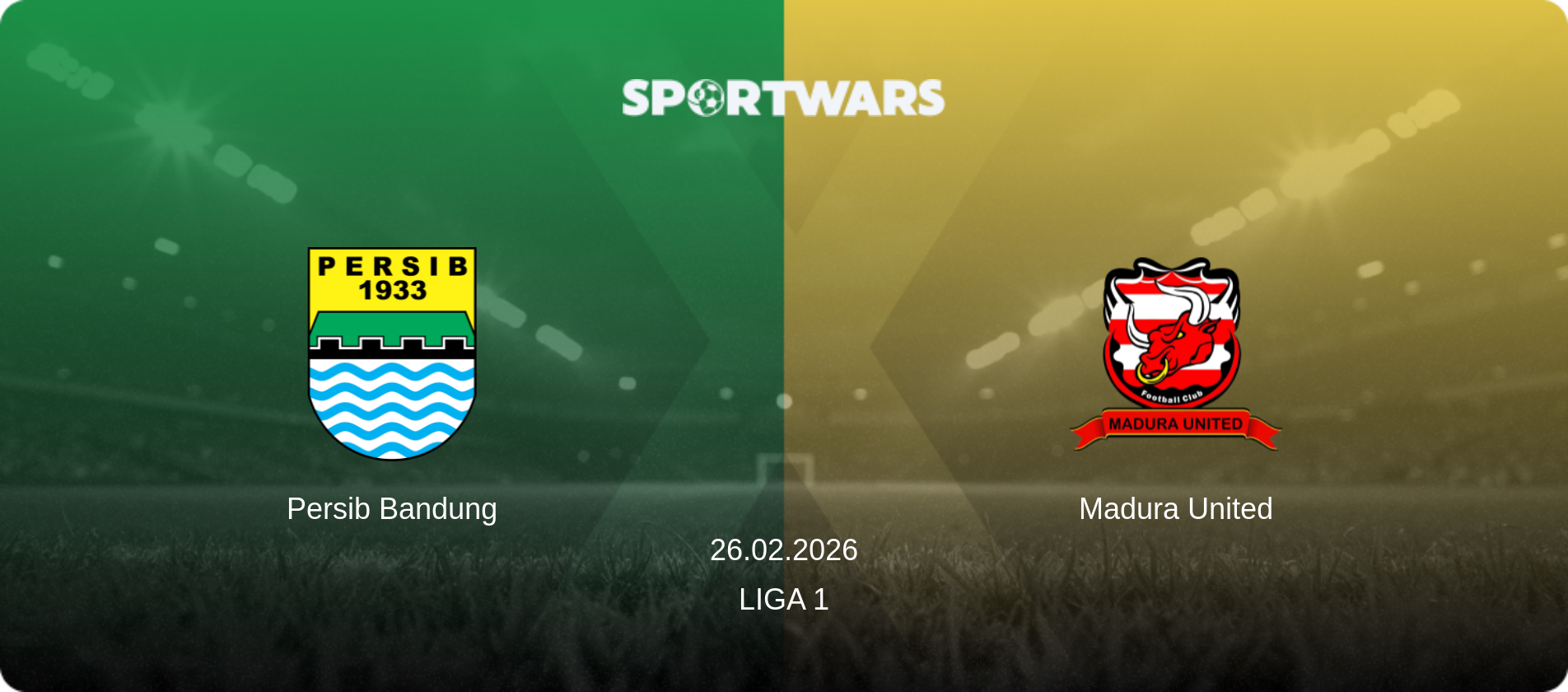 Persib Bandung — Madura United, 26.02.2026 — Liga 1 (match preview)