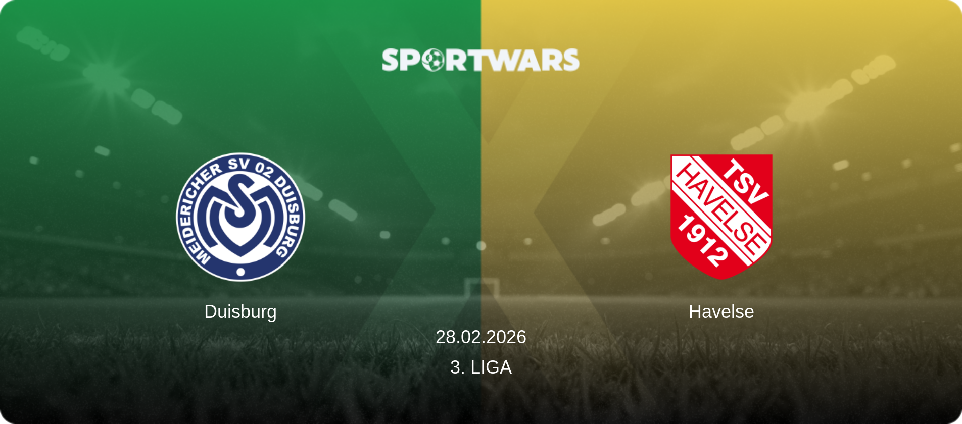 Duisburg — Havelse, 28.02.2026 — 3. Liga (match preview)