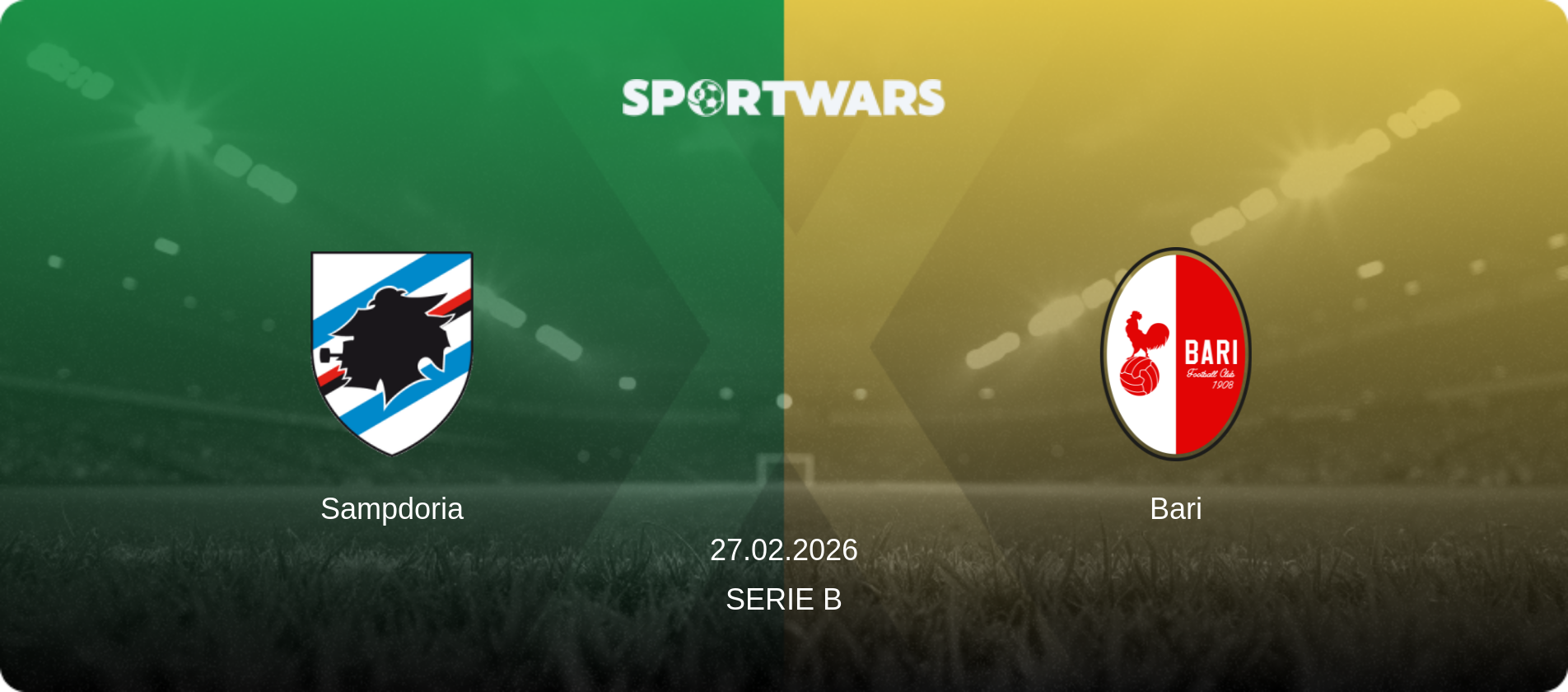 Sampdoria — Bari, 27.02.2026 — Serie B (match preview)