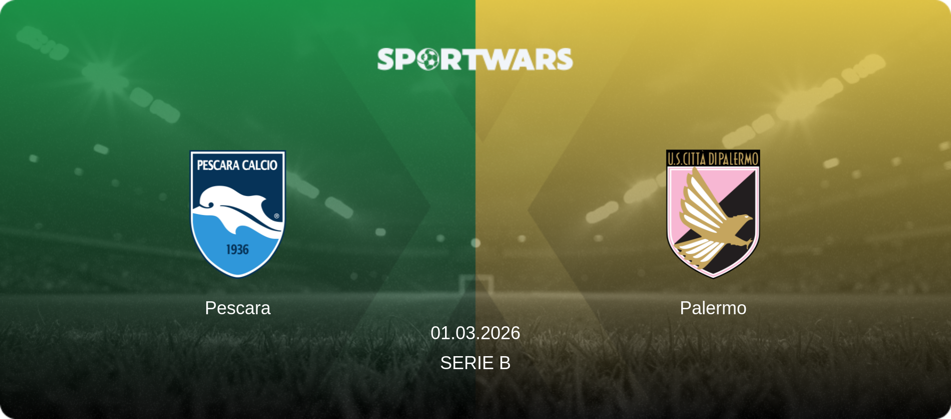 Pescara — Palermo, 01.03.2026 — Serie B (match preview)
