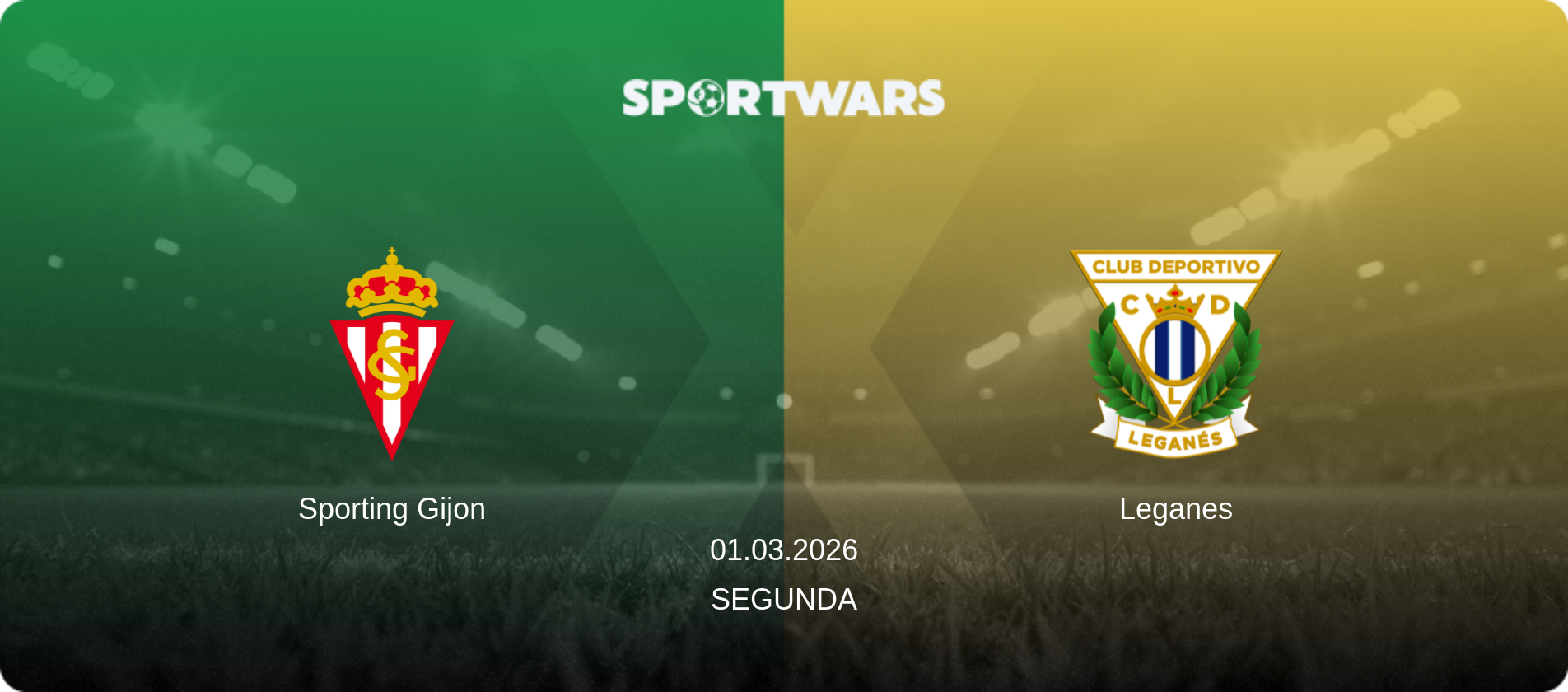 Sporting Gijon — Leganes, 01.03.2026 — Segunda (match preview)