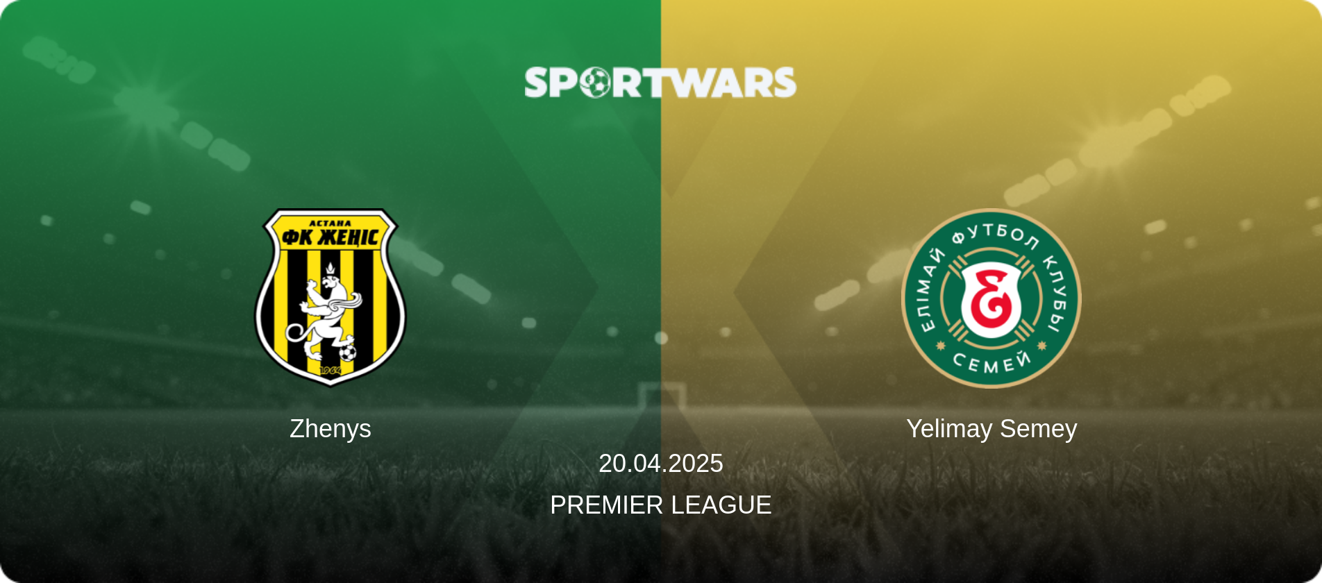 Zhenys — Yelimay Semey, 20.04.2025 — Premier League (match preview)