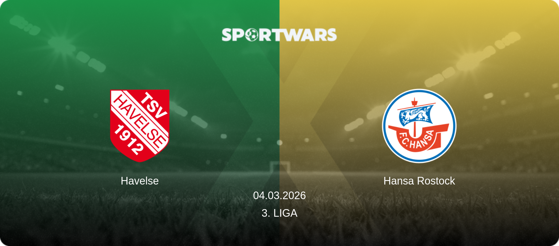 Havelse — Hansa Rostock, 04.03.2026 — 3. Liga (match preview)
