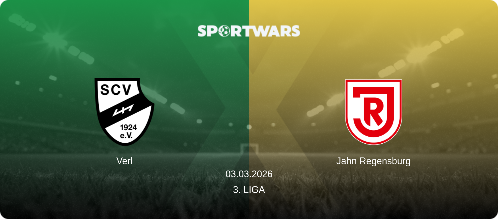 Verl — Jahn Regensburg, 03.03.2026 — 3. Liga (match preview)