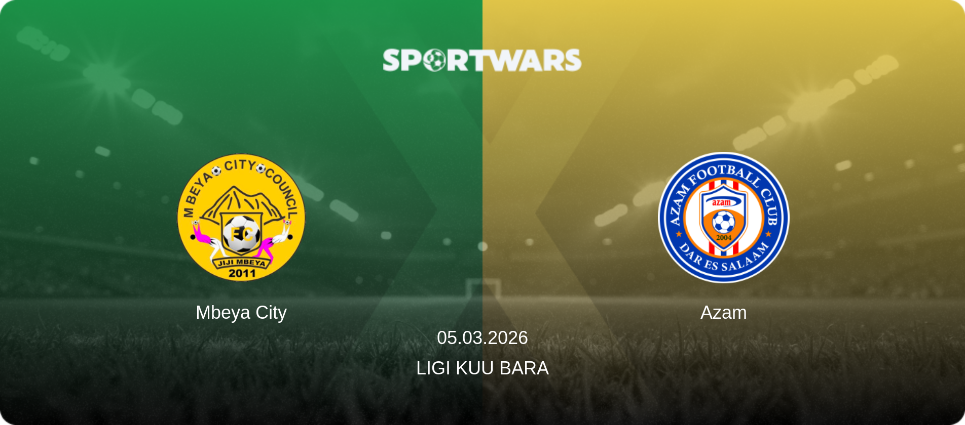 Mbeya City — Azam, 05.03.2026 — Ligi kuu Bara (match preview)