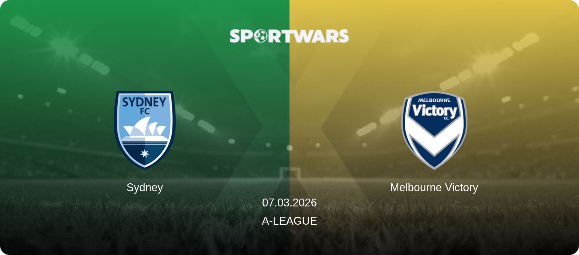 Sydney — Melbourne Victory, 07.03.2026 — A-League (match preview)
