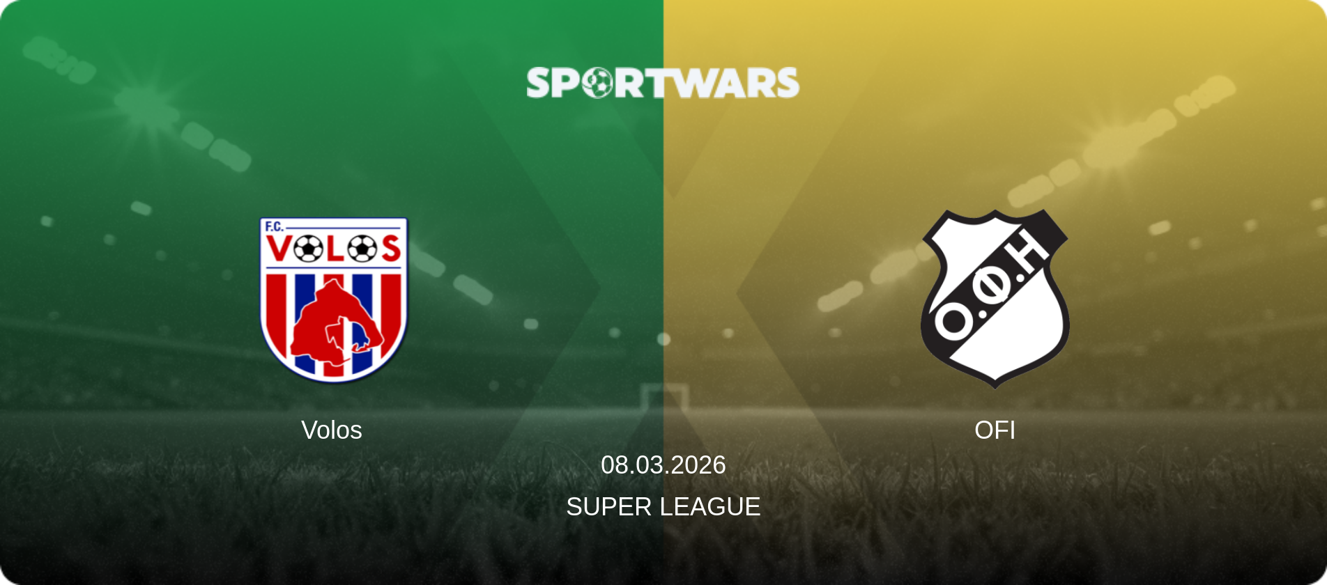 Volos — OFI, 08.03.2026 — Super League (match preview)