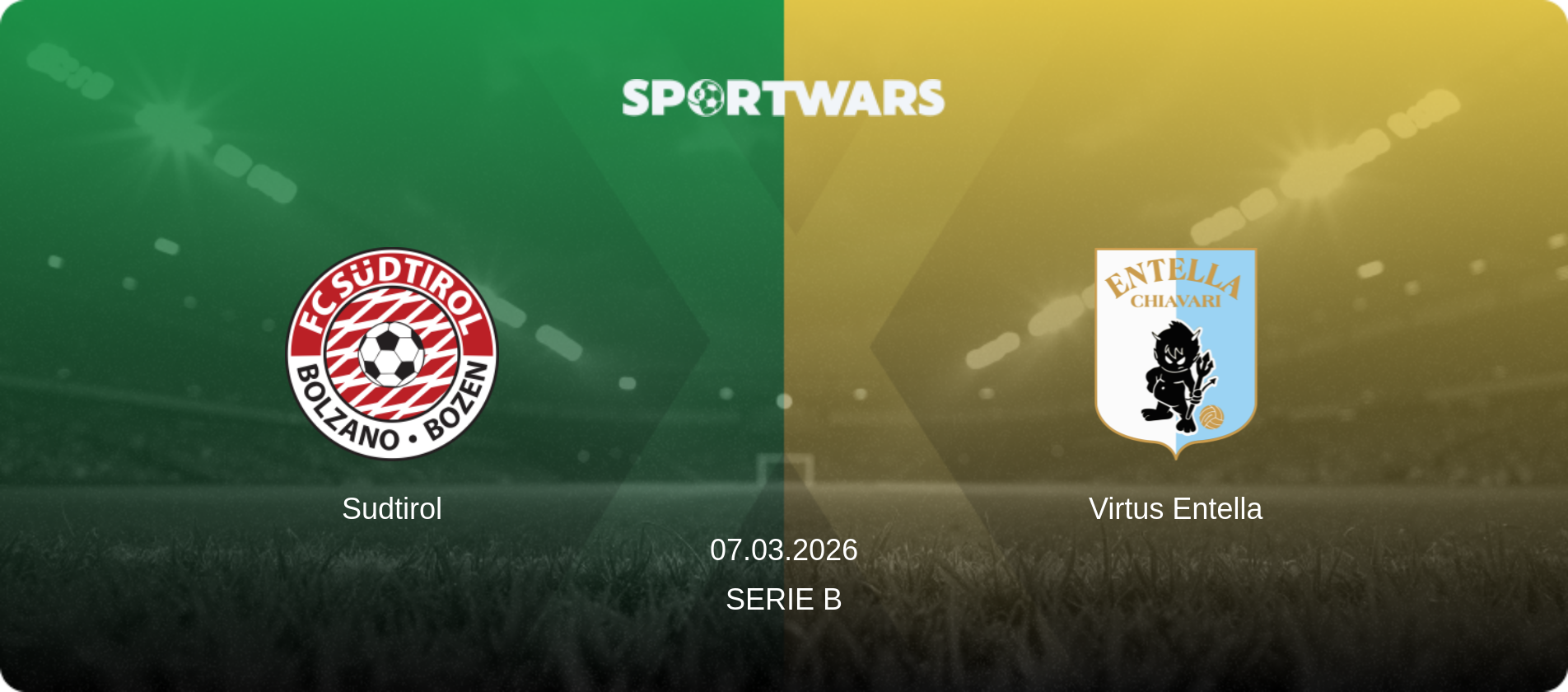 Sudtirol — Virtus Entella, 07.03.2026 — Serie B (match preview)