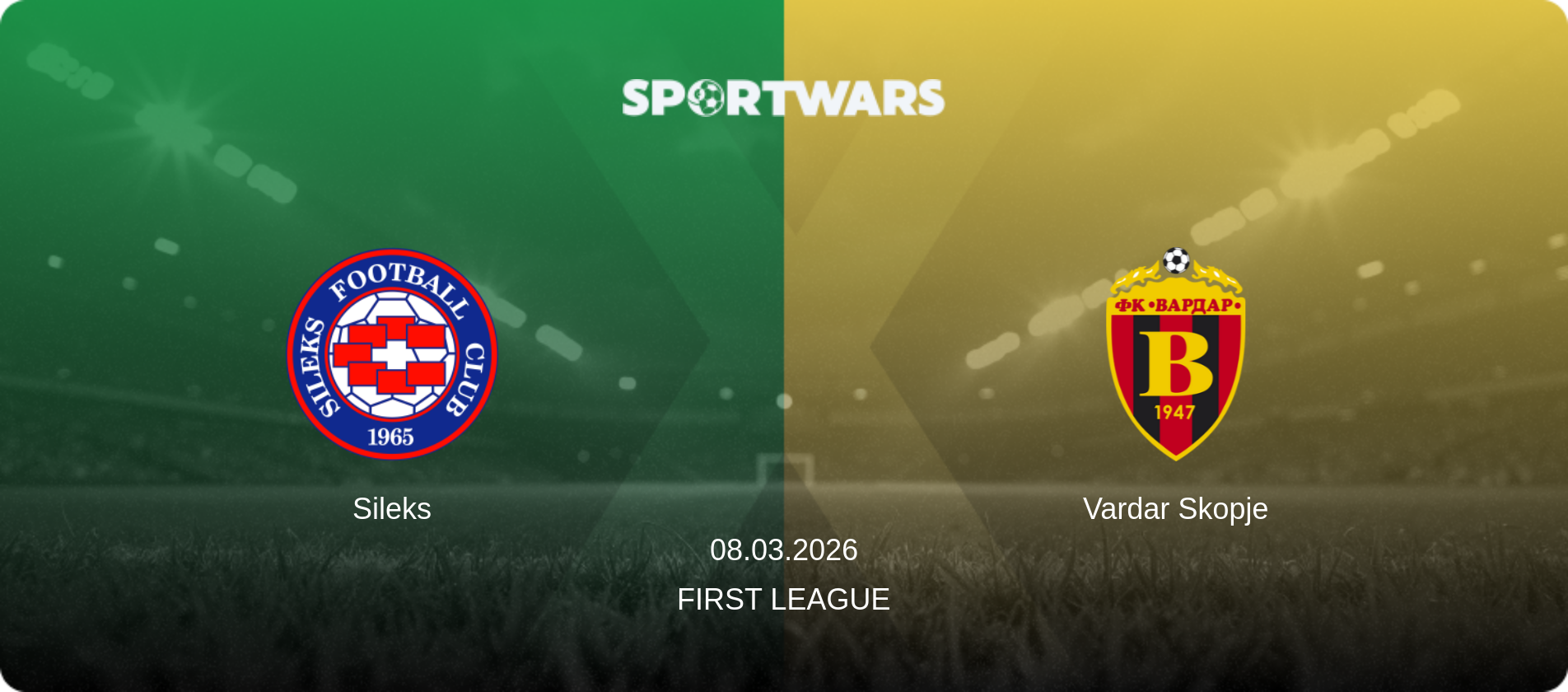 Sileks — Vardar Skopje, 08.03.2026 — First League (match preview)