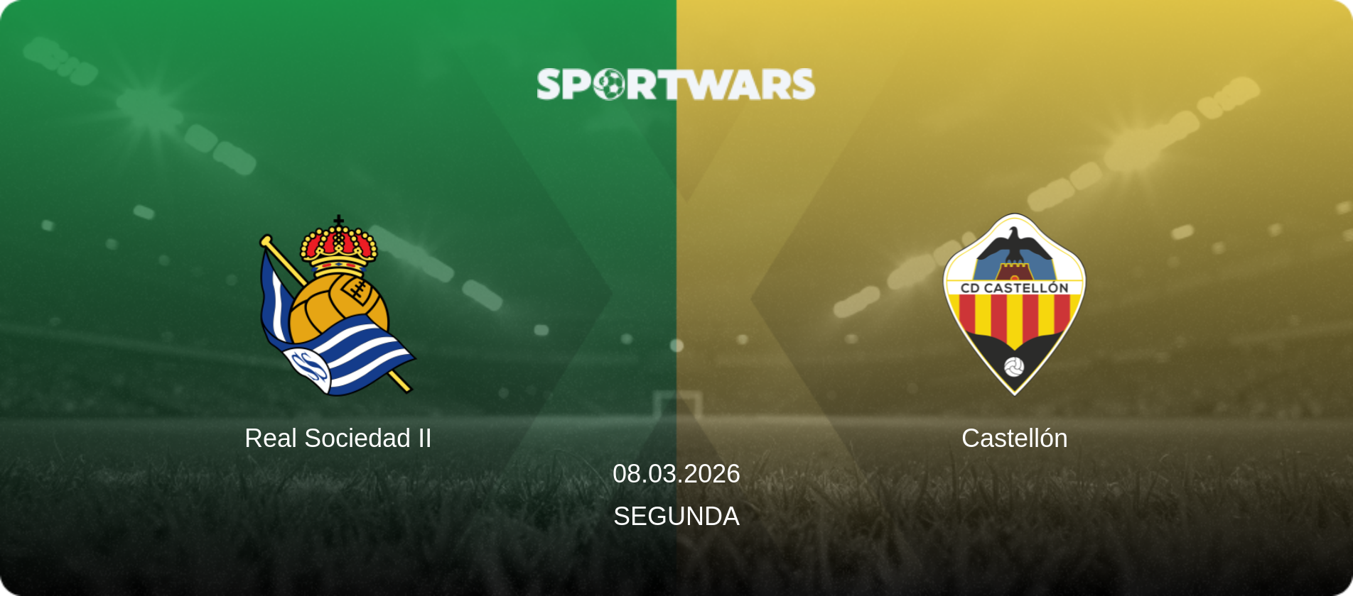 Real Sociedad II — Castellón, 08.03.2026 — Segunda (match preview)