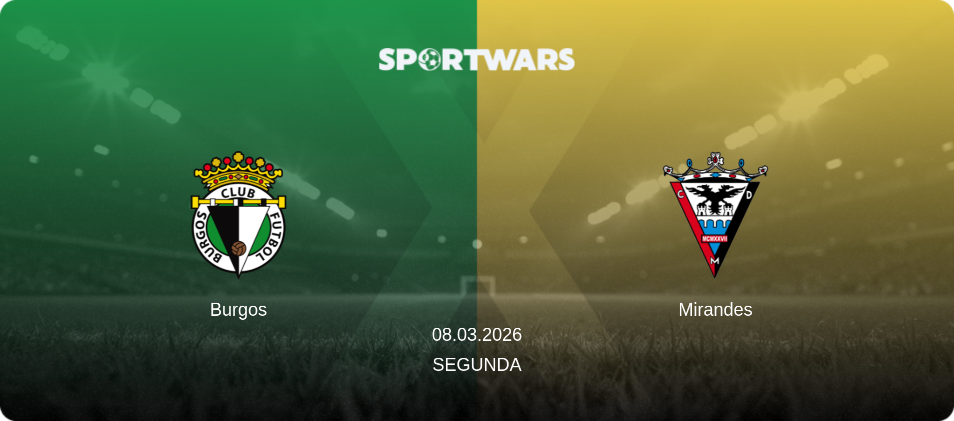 Burgos — Mirandes, 08.03.2026 — Segunda (match preview)