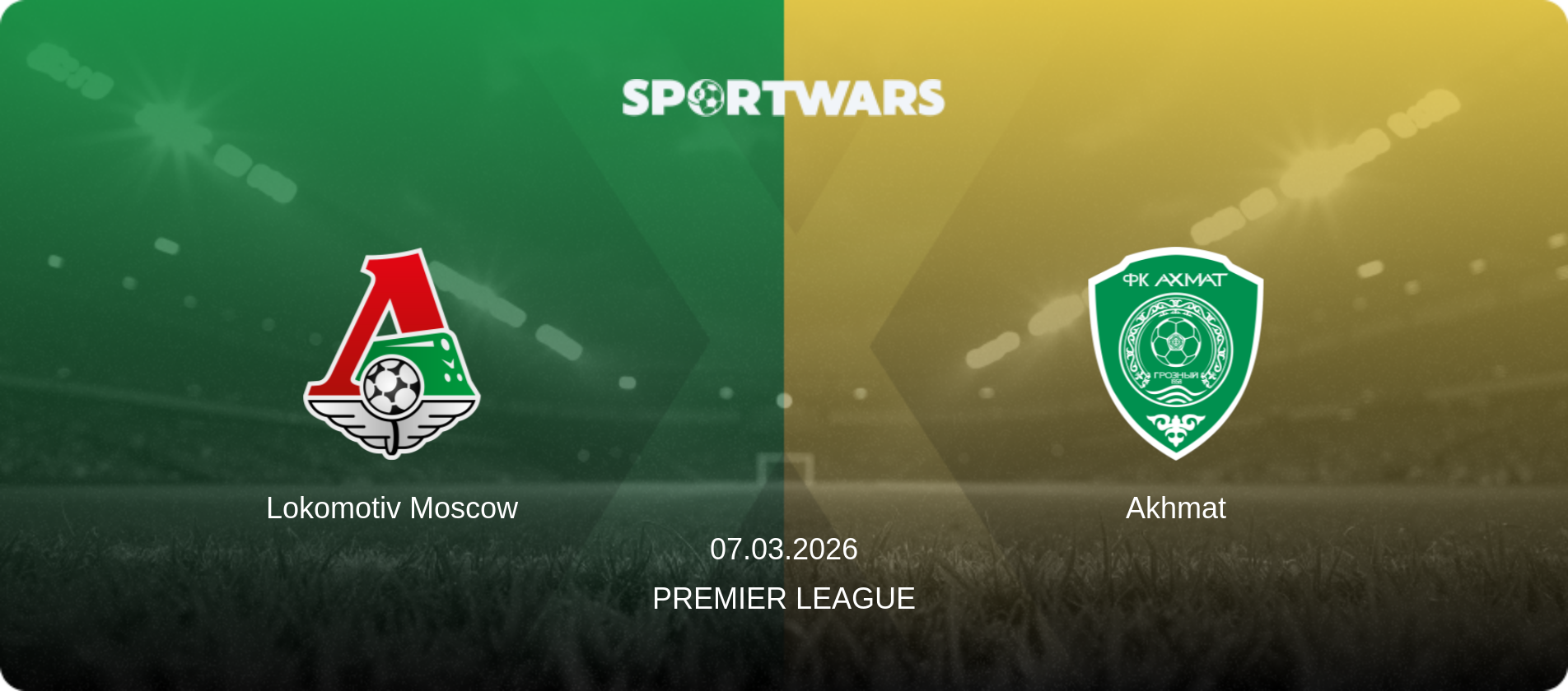 Lokomotiv Moscow — Akhmat, 07.03.2026 — Premier League (match preview)