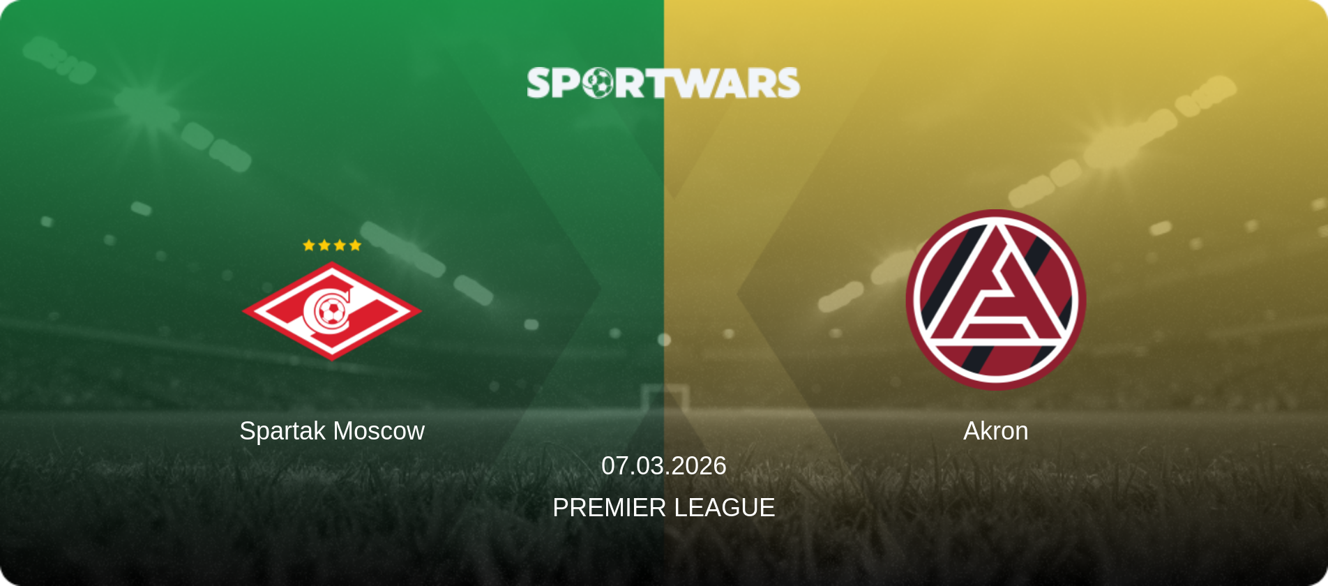 Spartak Moscow — Akron, 07.03.2026 — Premier League (match preview)