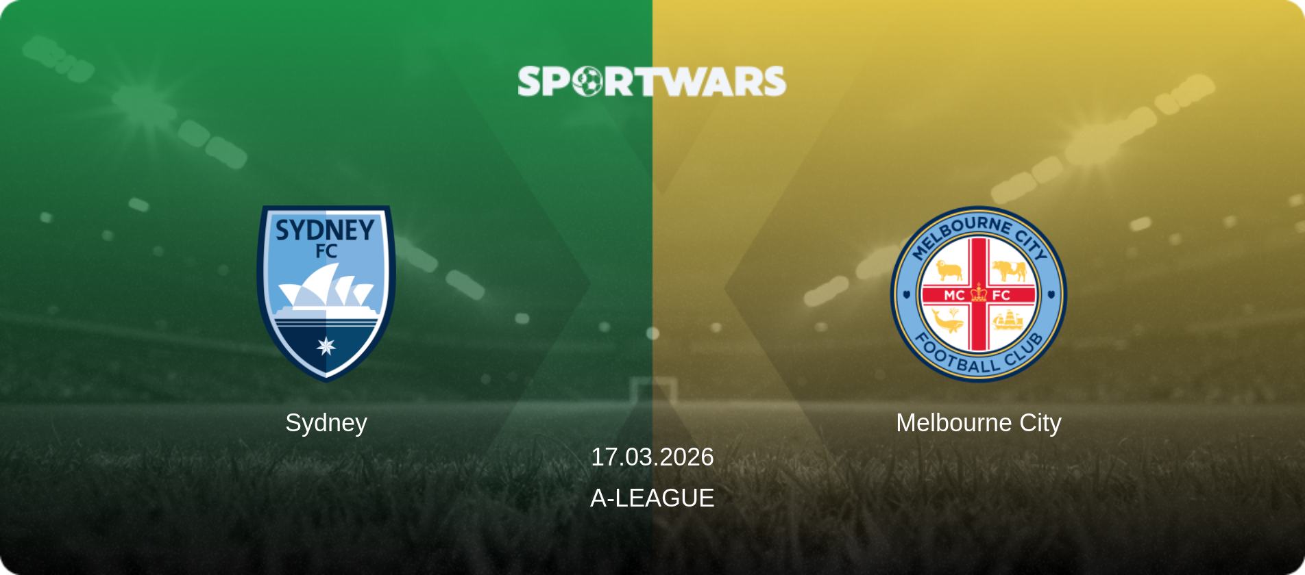 Sydney — Melbourne City, 17.03.2026 — A-League (match preview)