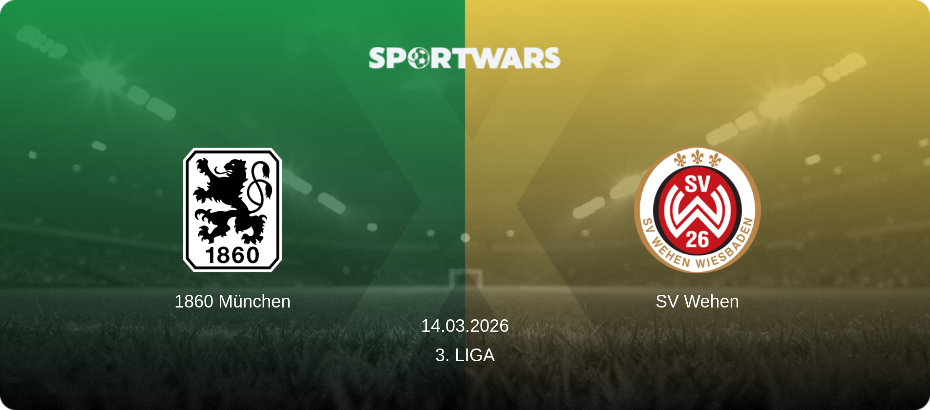 1860 München — SV Wehen, 14.03.2026 — 3. Liga (match preview)