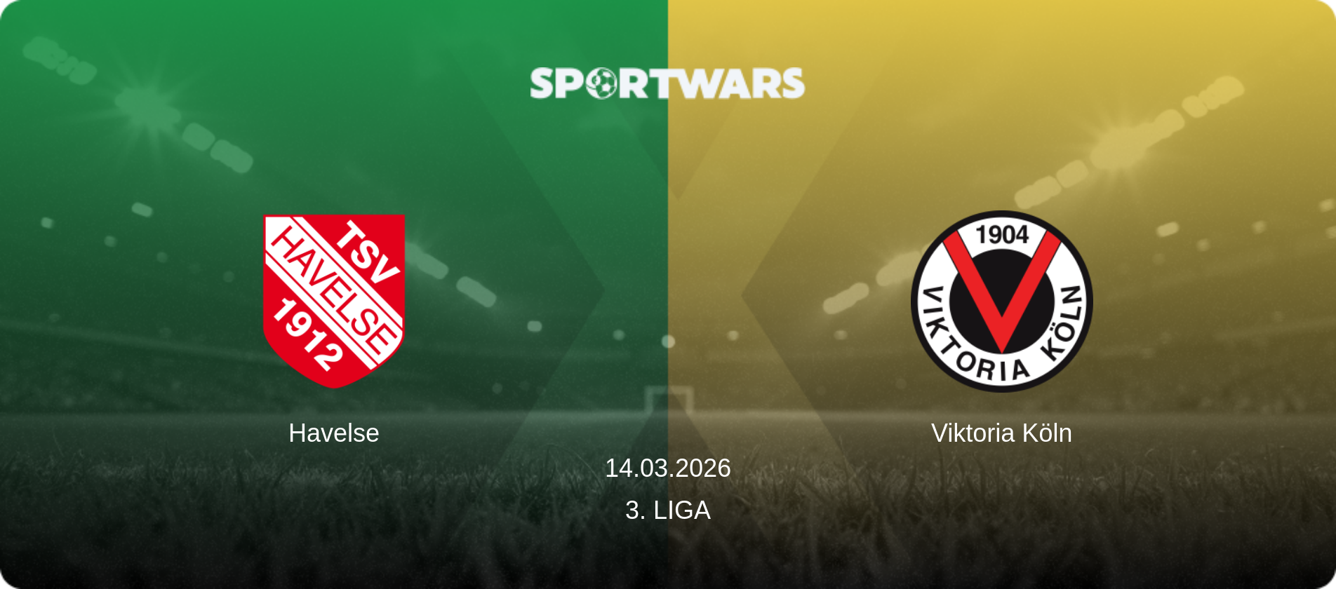 Havelse — Viktoria Köln, 14.03.2026 — 3. Liga (match preview)
