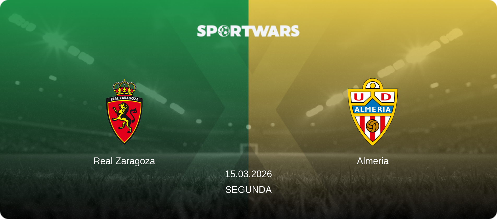 Real Zaragoza — Almeria, 15.03.2026 — Segunda (match preview)