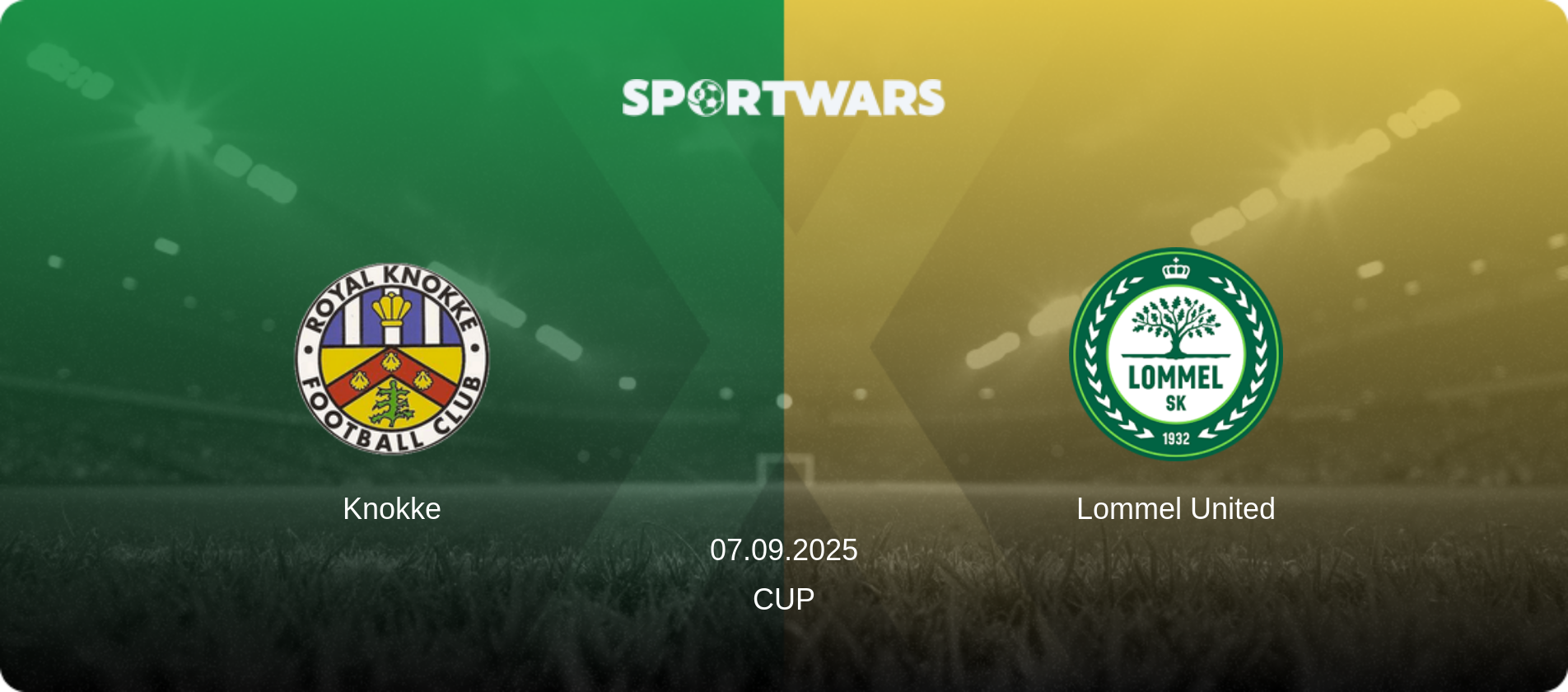 Knokke — Lommel United, 07.09.2025 — Cup (match preview)