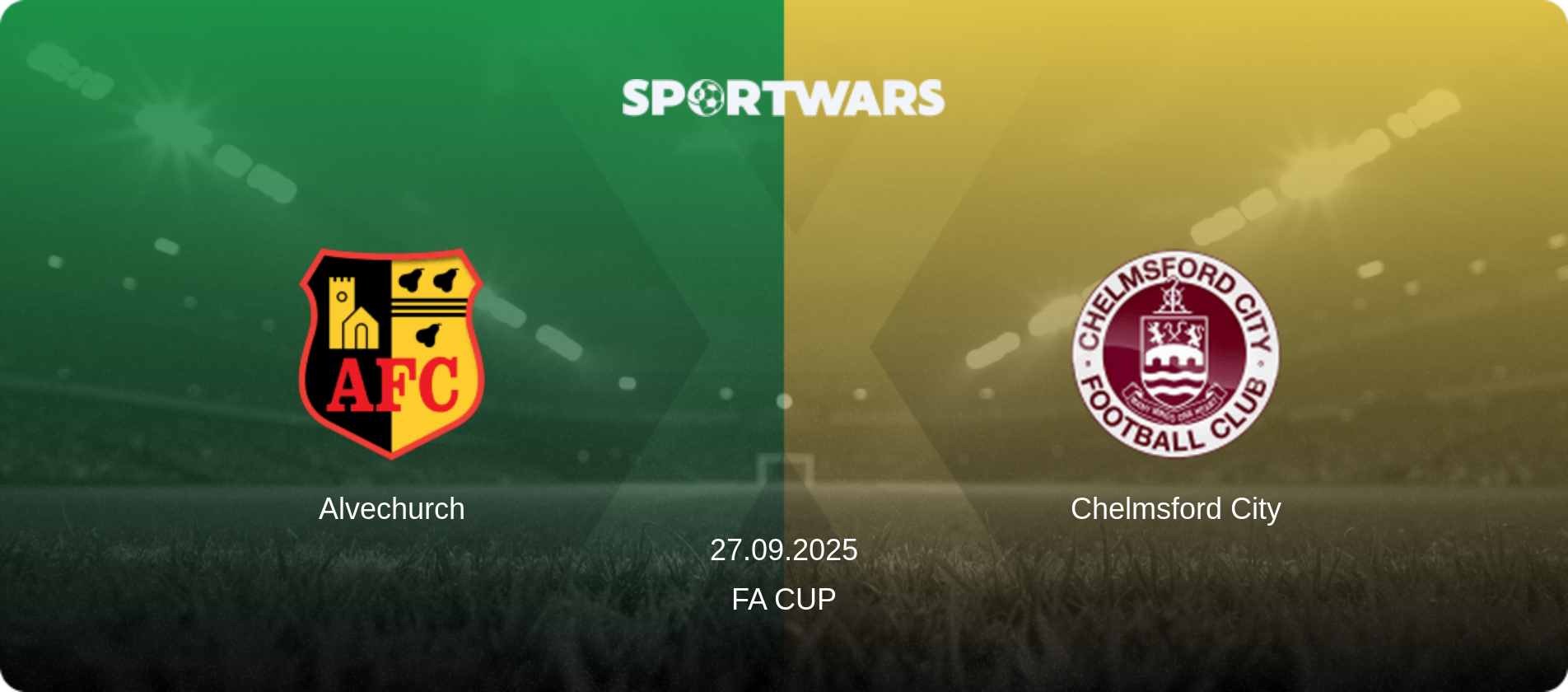 Alvechurch — Chelmsford City, 27.09.2025 — FA Cup (match preview)