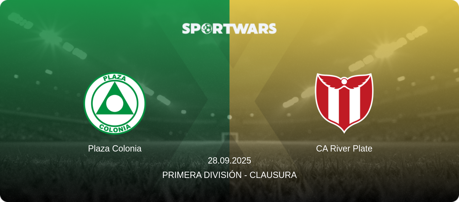 Plaza Colonia — CA River Plate, 28.09.2025 — Primera División - Clausura (match preview)