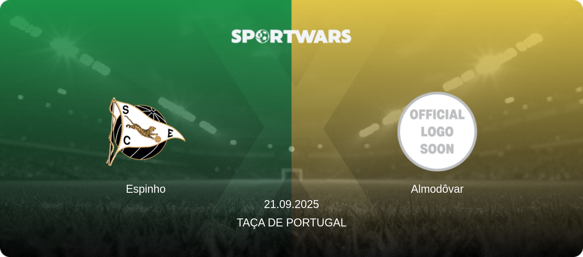 Espinho — Almodôvar, 21.09.2025 — Taça de Portugal (match preview)