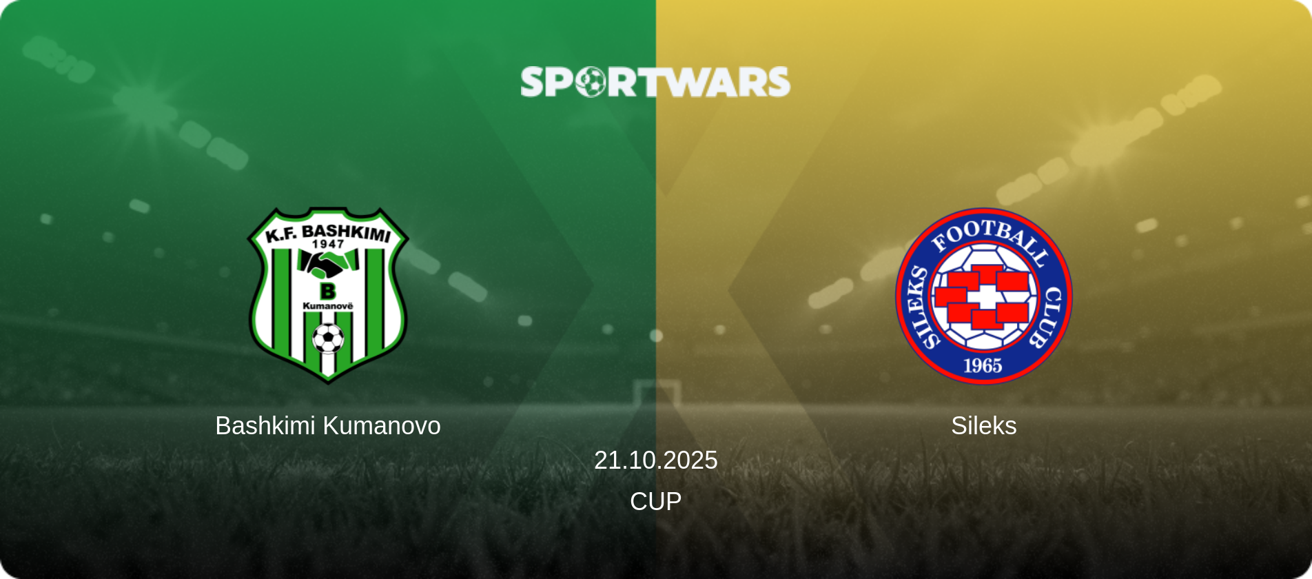 Bashkimi Kumanovo — Sileks, 21.10.2025 — Cup (match preview)