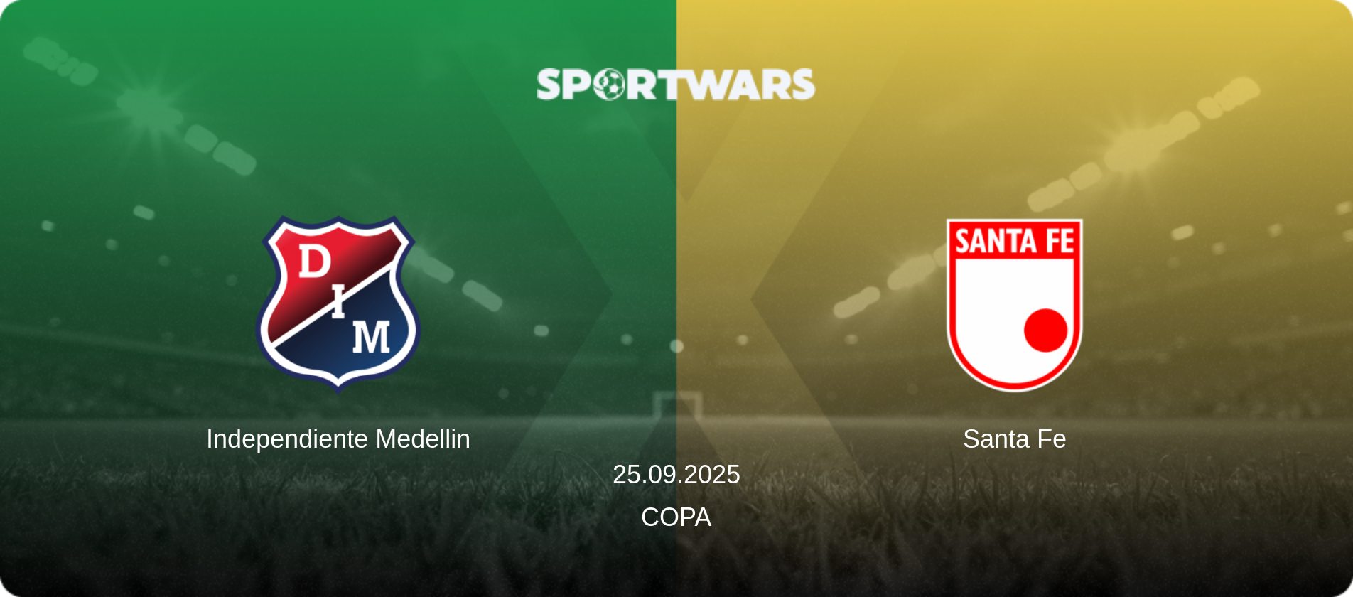 Independiente Medellin — Santa Fe, 25.09.2025 — Copa (match preview)