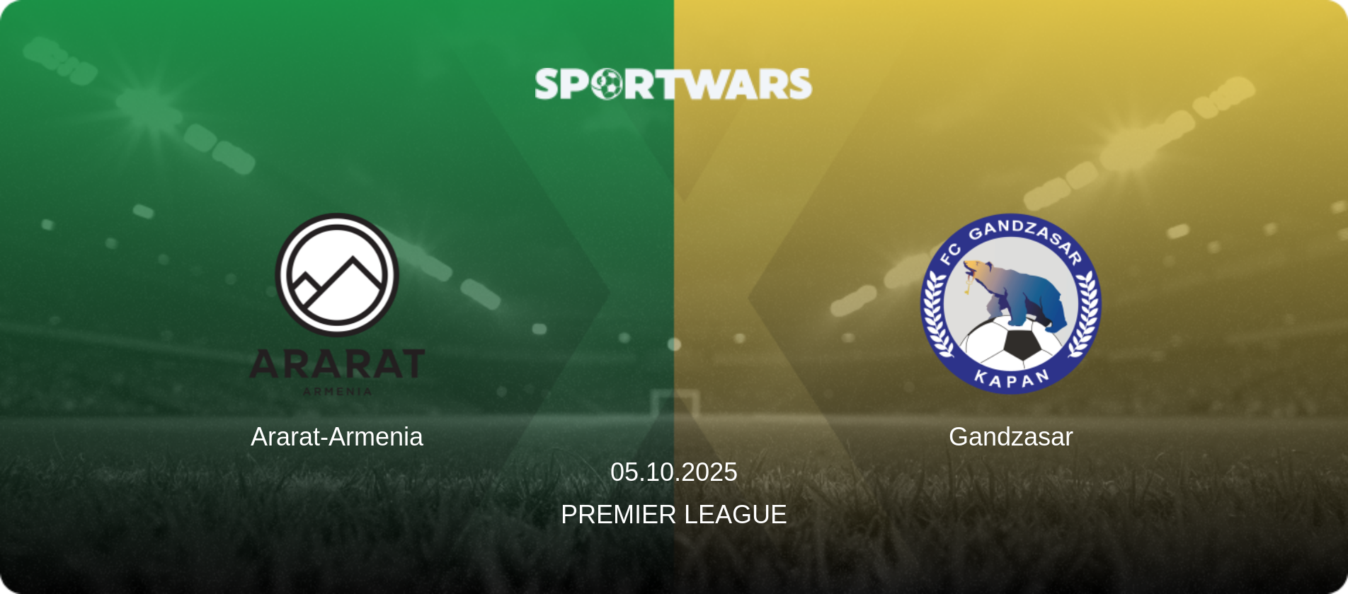 Ararat-Armenia — Gandzasar, 05.10.2025 — Premier League (match preview)