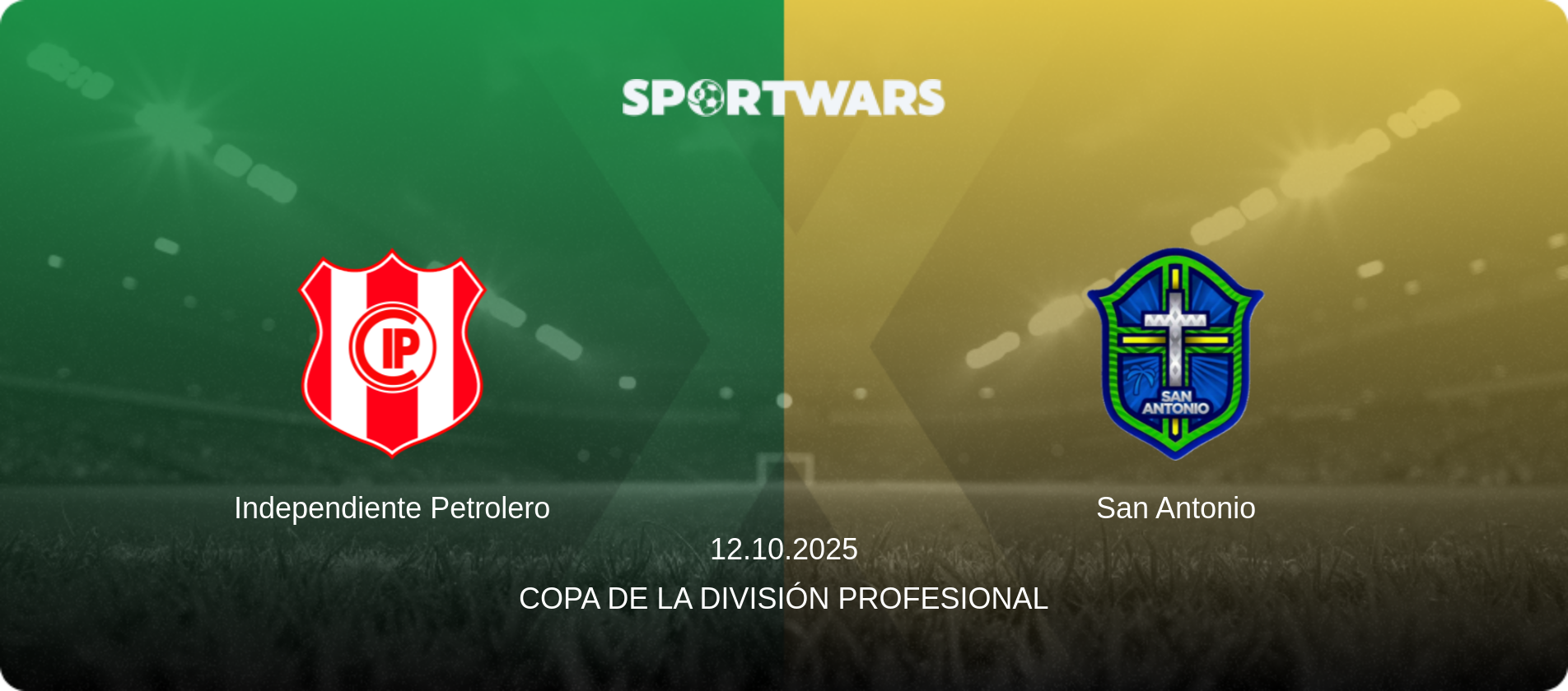 Independiente Petrolero — San Antonio, 12.10.2025 — Copa de la División Profesional (match preview)