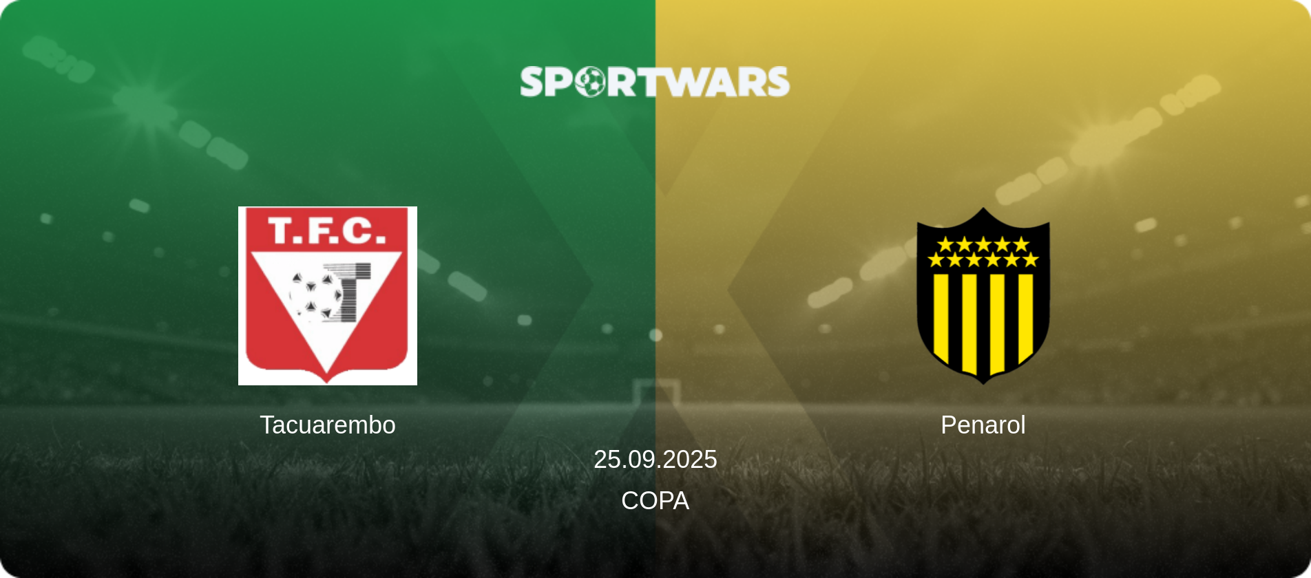 Tacuarembo — Penarol, 25.09.2025 — Copa (match preview)