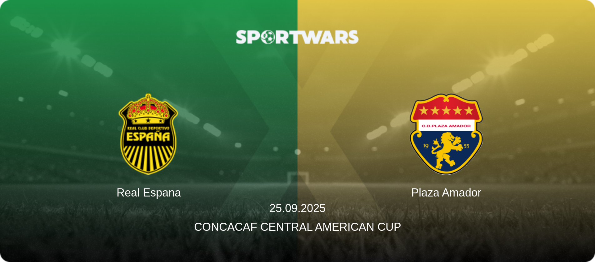 Real Espana — Plaza Amador, 25.09.2025 — Concacaf Central American Cup (match preview)