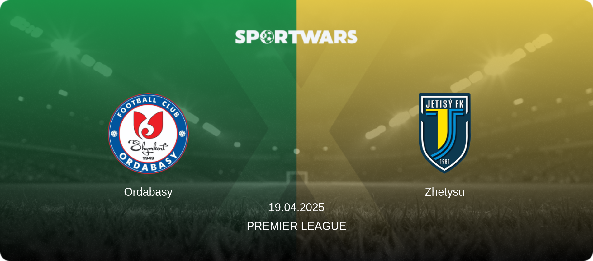 Ordabasy — Zhetysu, 19.04.2025 — Premier League (match preview)