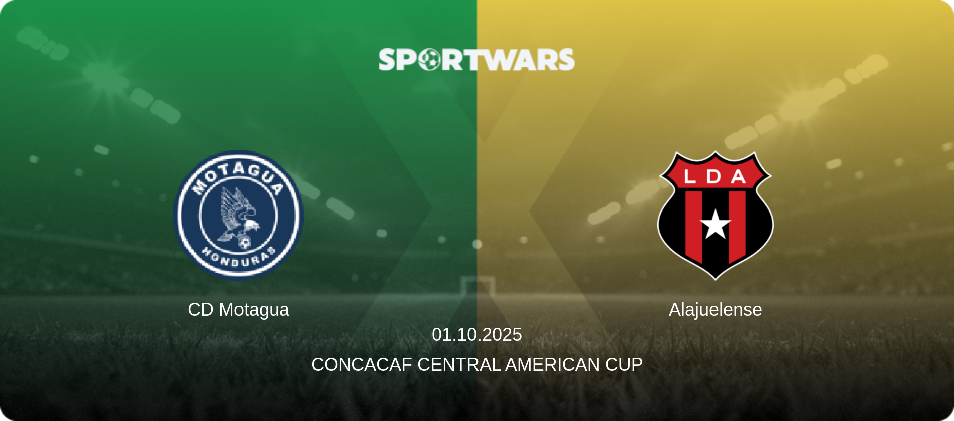 CD Motagua — Alajuelense, 01.10.2025 — Concacaf Central American Cup (match preview)
