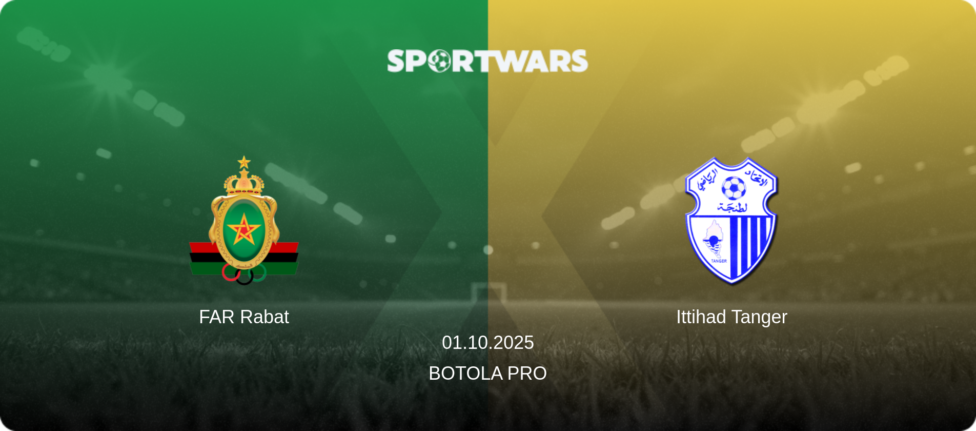 FAR Rabat — Ittihad Tanger, 01.10.2025 — Botola Pro (match preview)