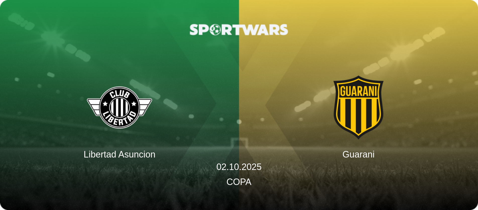 Libertad Asuncion — Guarani, 02.10.2025 — Copa (match preview)