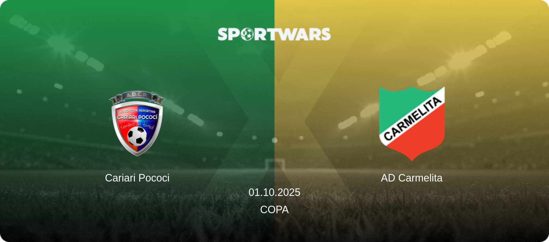 Cariari Pococi — AD Carmelita, 01.10.2025 — Copa (match preview)