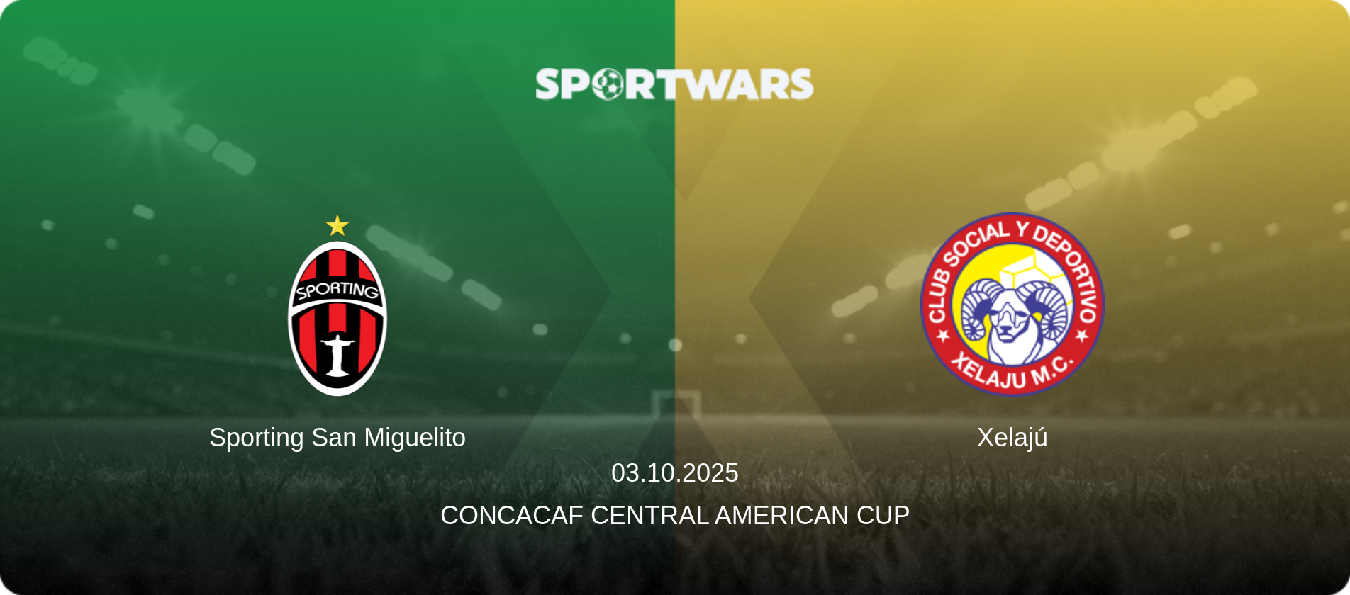 Sporting San Miguelito — Xelajú, 03.10.2025 — Concacaf Central American Cup (match preview)