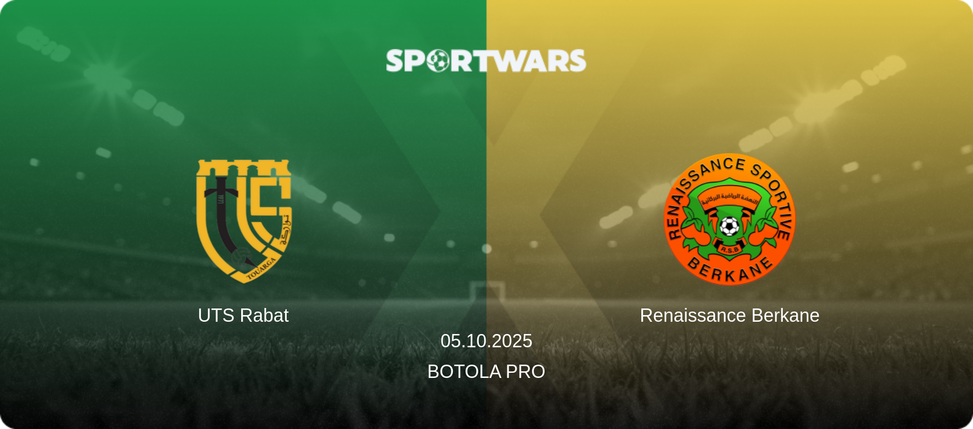 UTS Rabat — Renaissance Berkane, 05.10.2025 — Botola Pro (match preview)