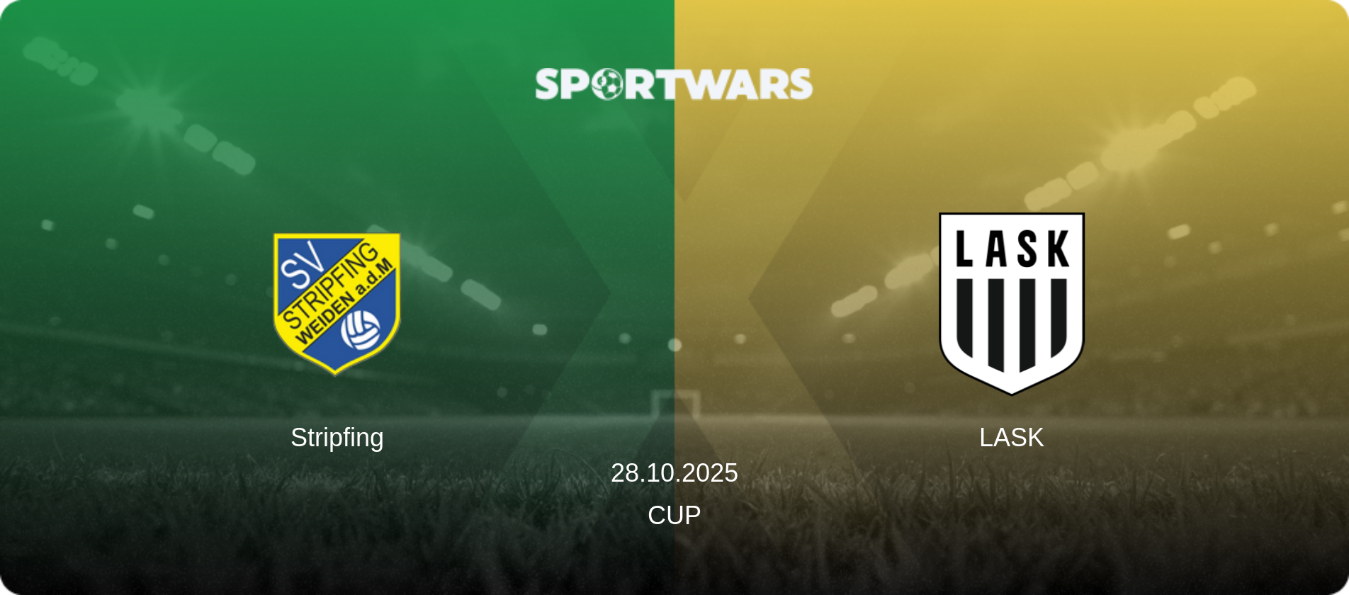 Stripfing — LASK, 28.10.2025 — Cup (match preview)