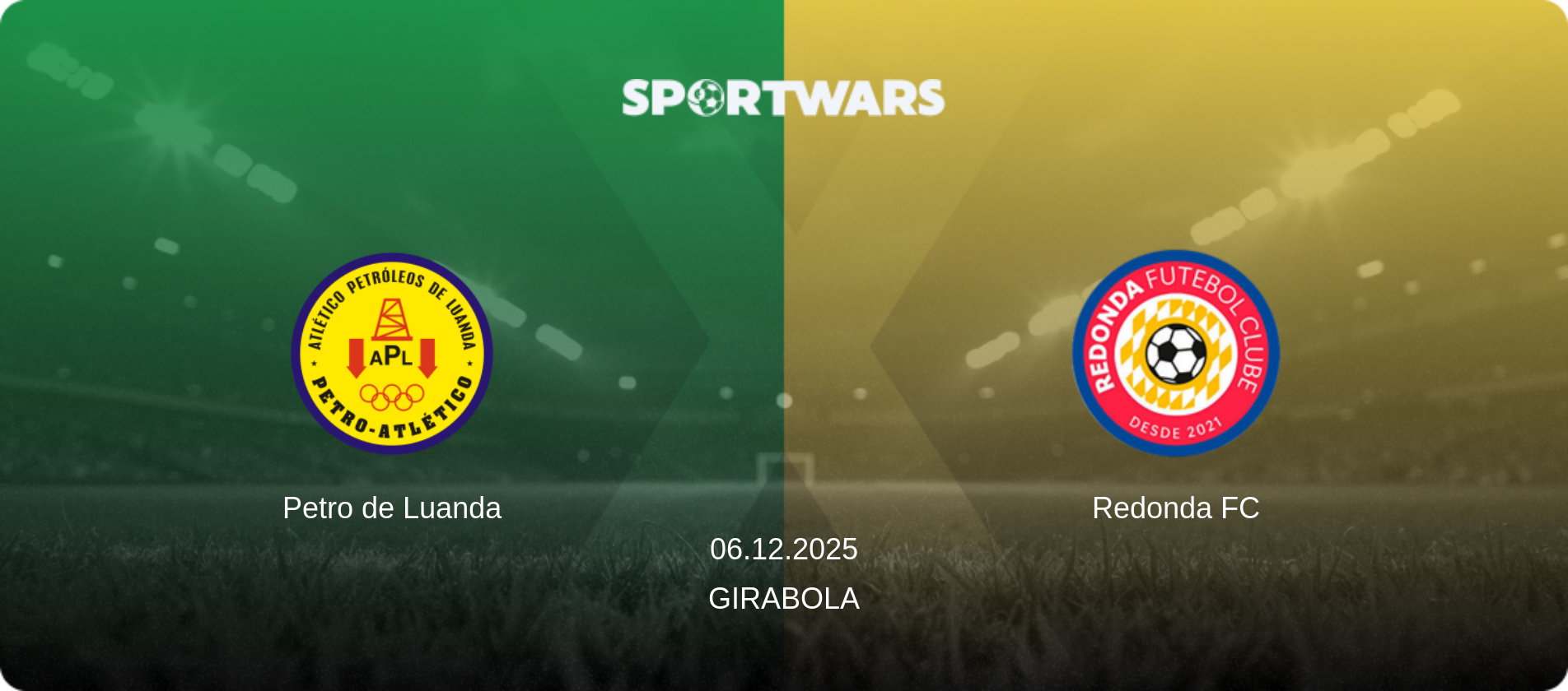 Petro de Luanda — Redonda FC, 06.12.2025 — Girabola (match preview)