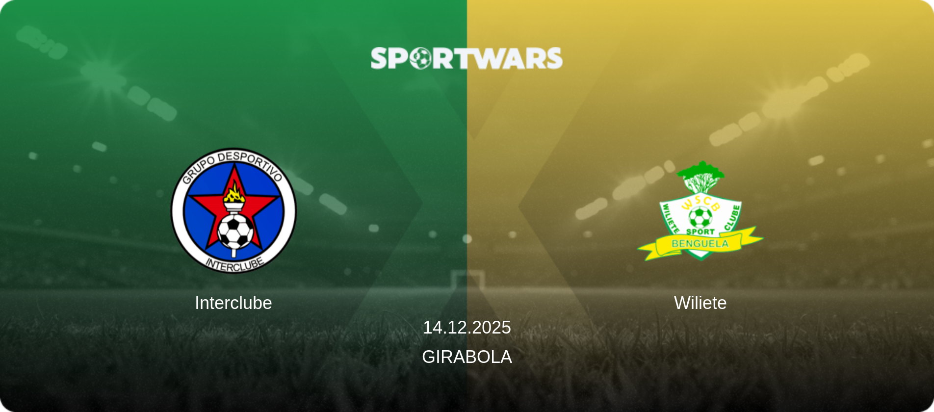 Interclube — Wiliete, 14.12.2025 — Girabola (match preview)