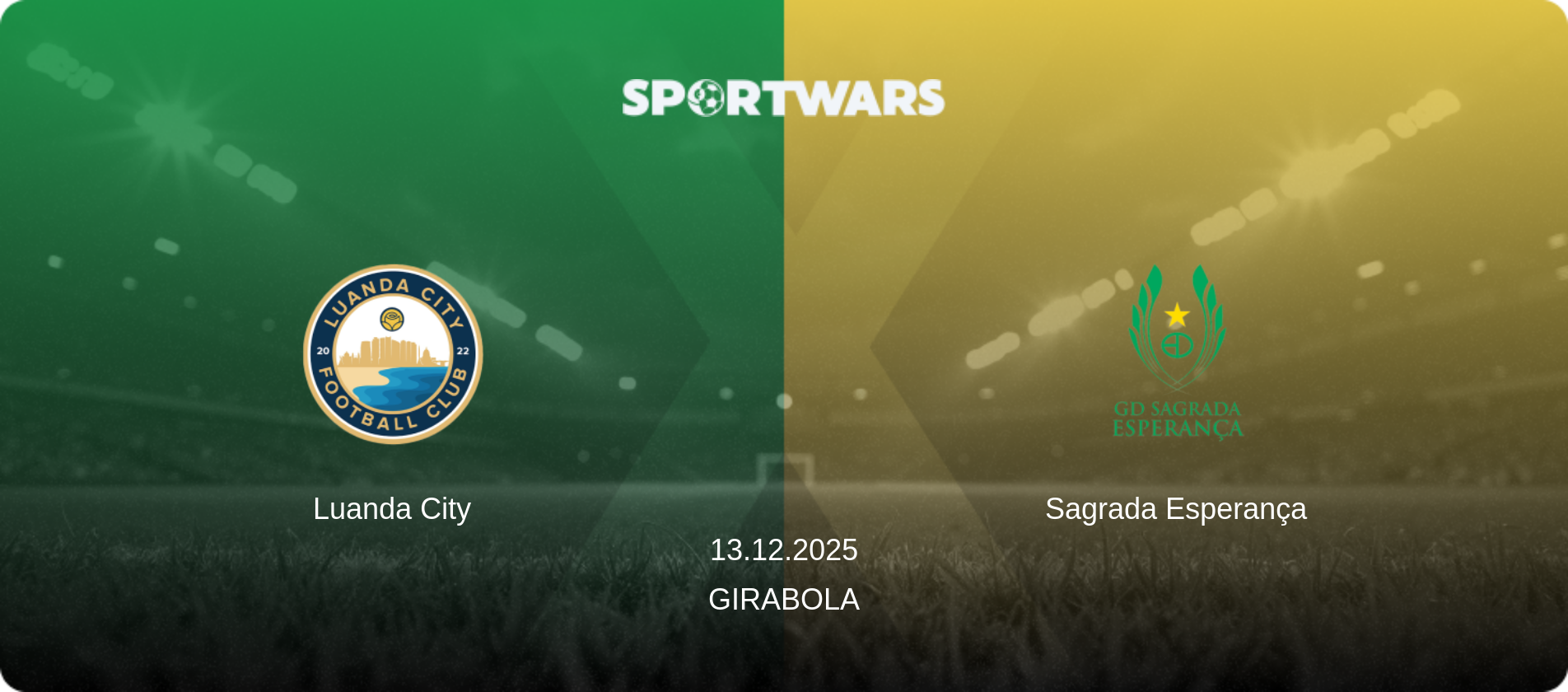 Luanda City — Sagrada Esperança, 13.12.2025 — Girabola (match preview)