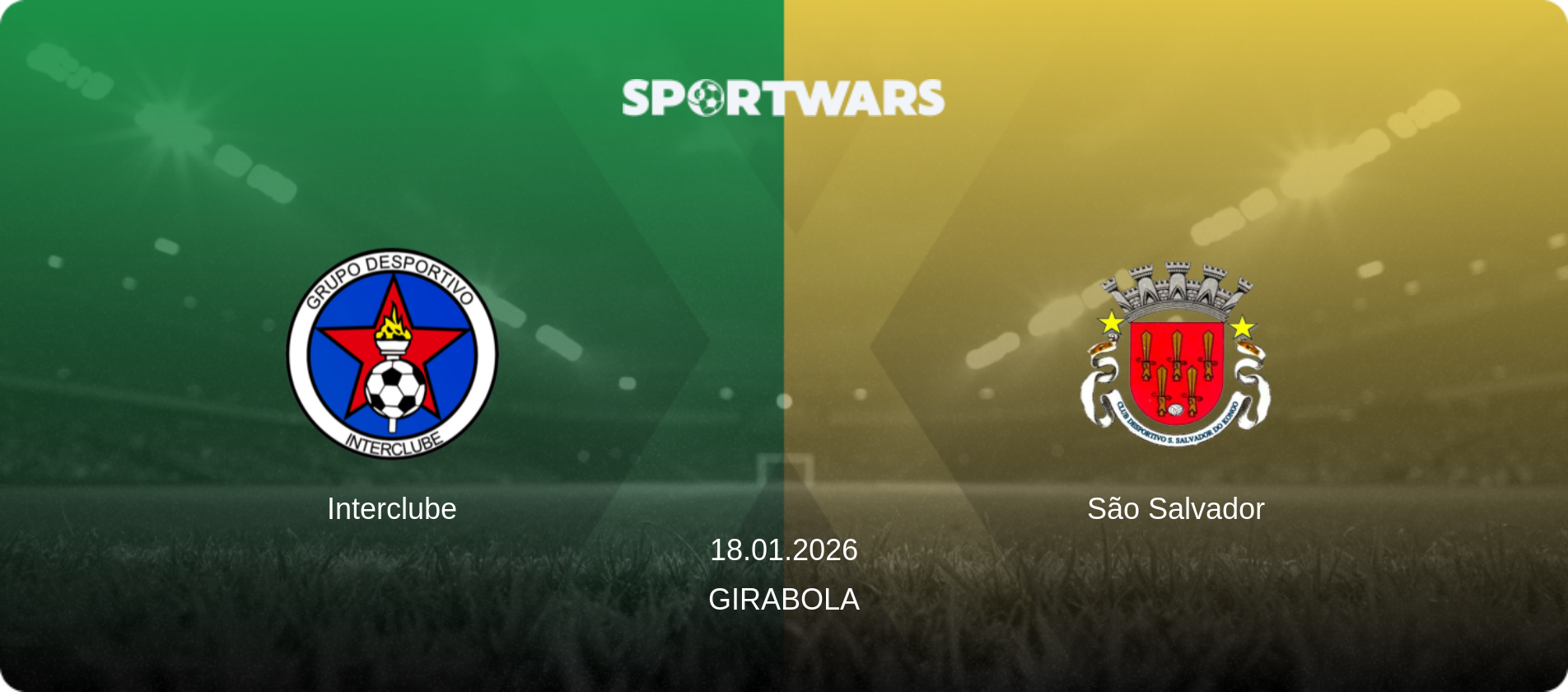 Interclube — São Salvador, 18.01.2026 — Girabola (match preview)