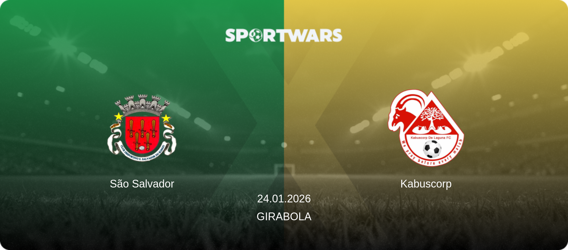 São Salvador — Kabuscorp, 24.01.2026 — Girabola (match preview)