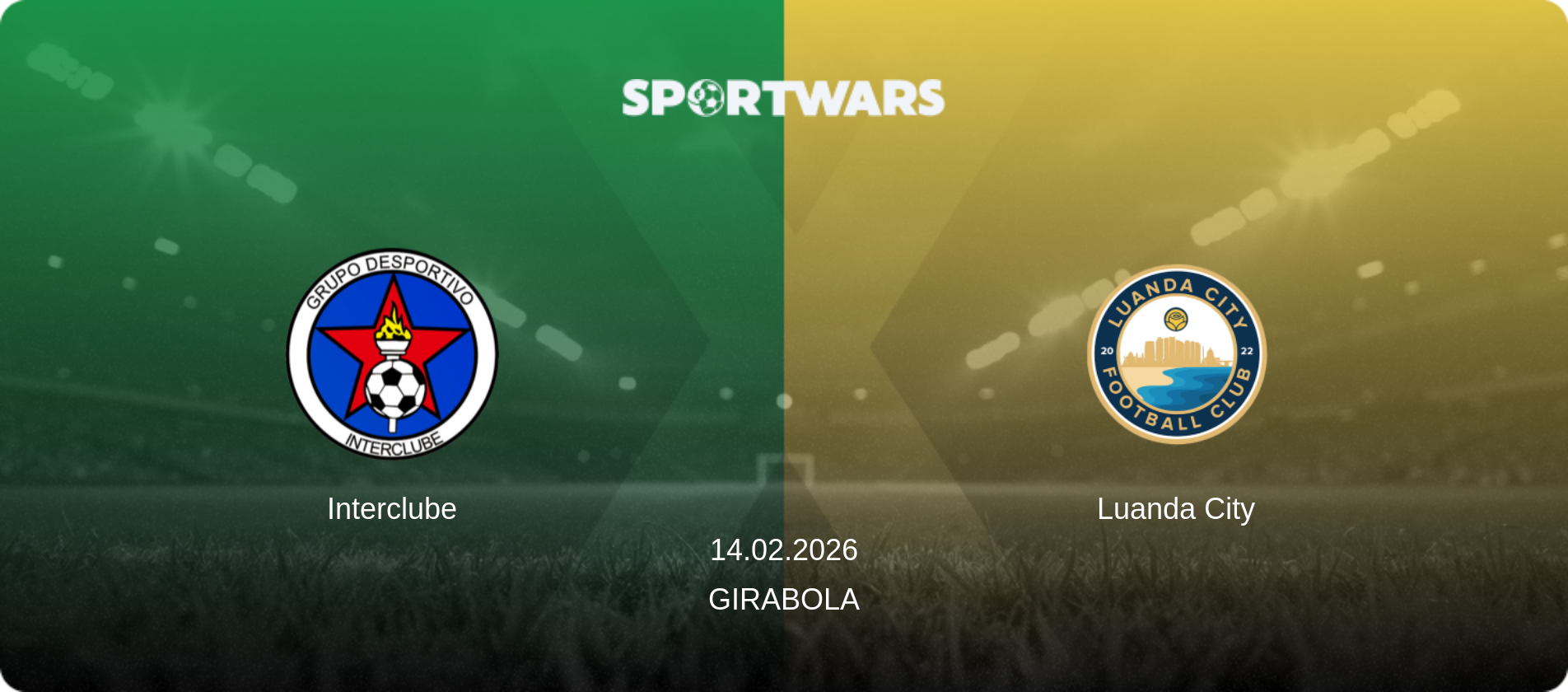 Interclube — Luanda City, 14.02.2026 — Girabola (match preview)